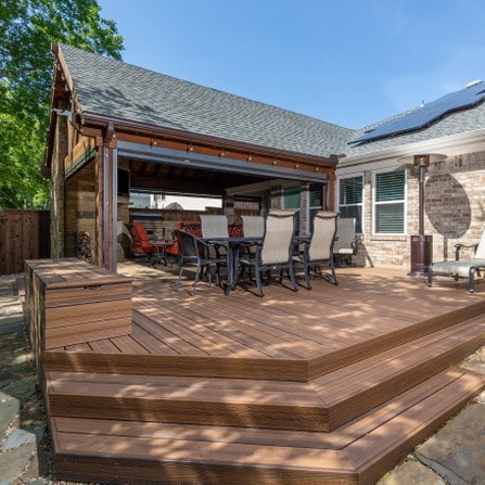 Composite Deck by Texas Best Fence & Contractor - Top Outdoor Living Contractor
