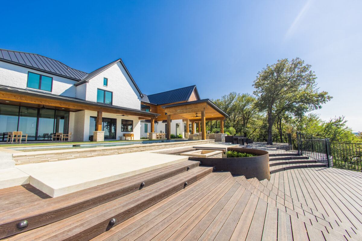 Luxury Outdoor Living Project by Texas Best Fence and Patio