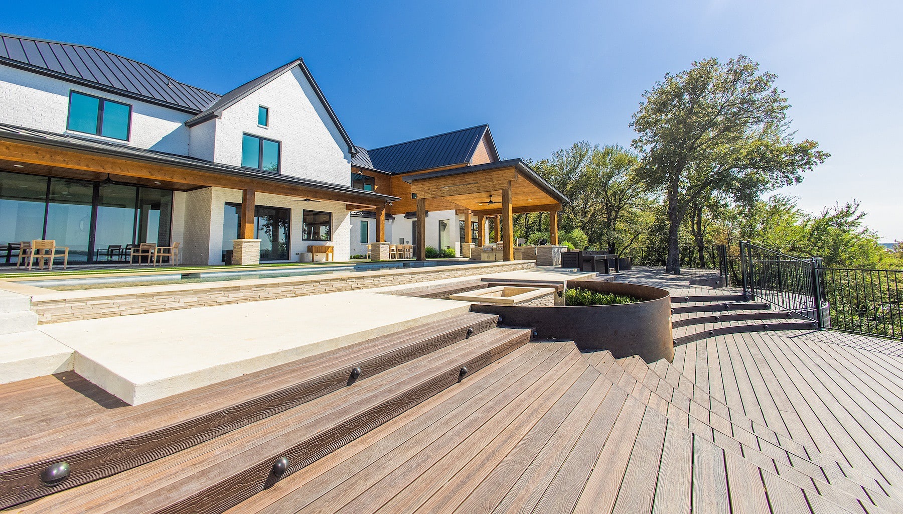 Luxury Outdoor Living Project by Texas Best Fence and Patio