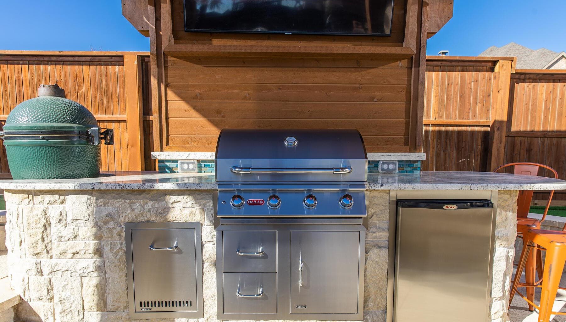 how to build an outdoor kitchen