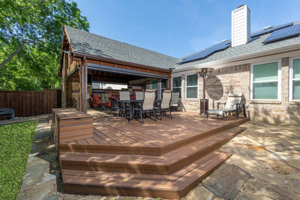 Composite Decking  by Texas Best Fence & Patio