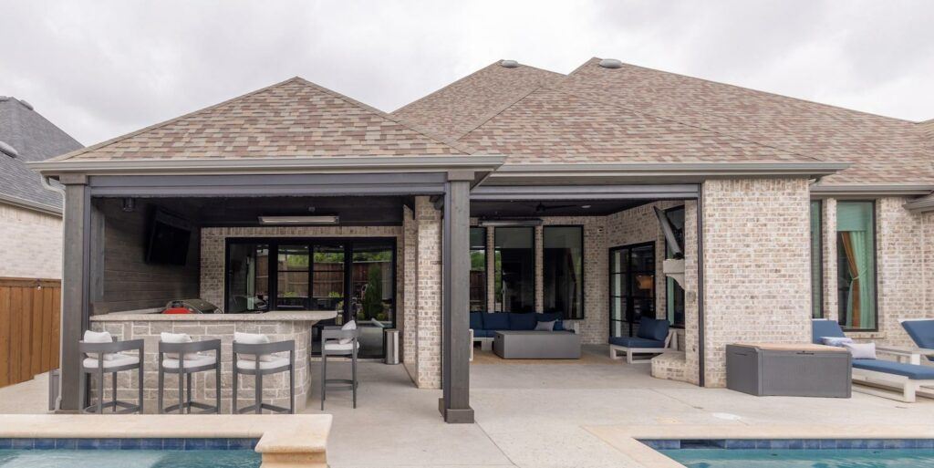 Covered Patio - Patio vs. Deck: Which Outdoor Living Space is Best for Your Home?