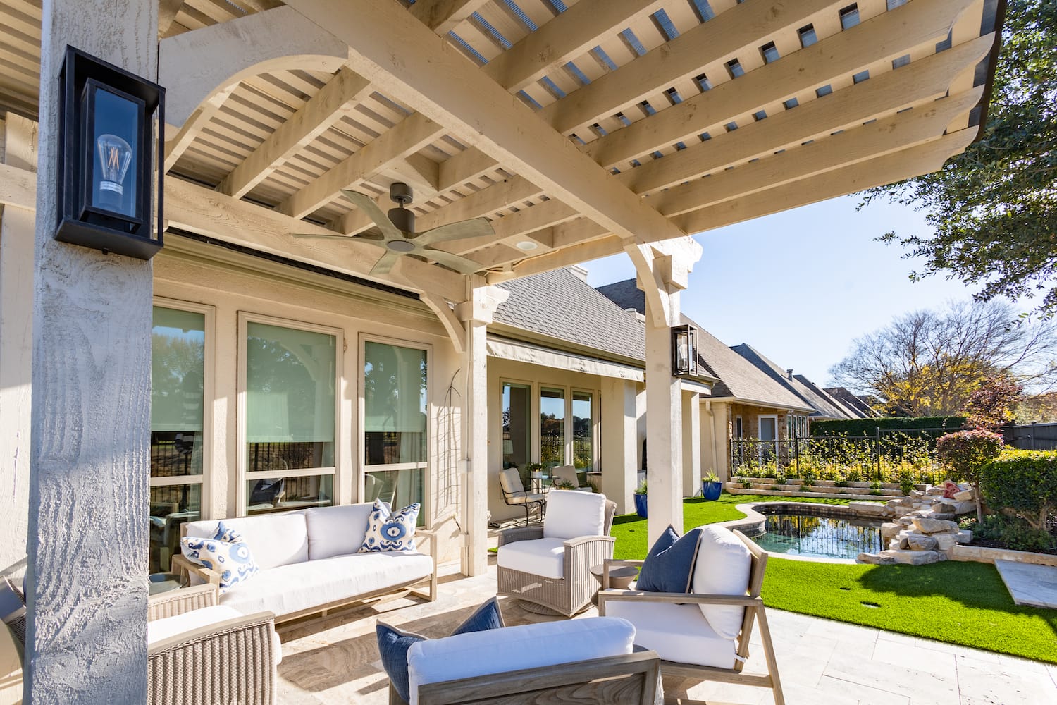 Fence and Outdoor Living Project in DeSoto, TX by Texas best Fence & Patio