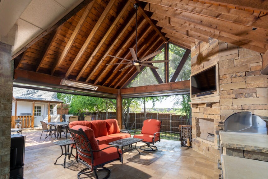 Football Season Outdoor Space ideas | Texas Best Fence & Patio