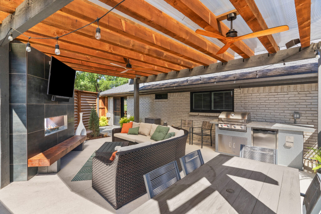 luxury outdoor living dallas tx texas best fence8