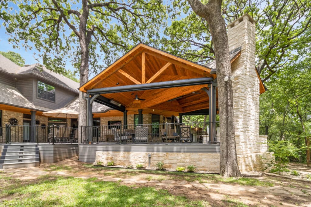 outdoor living oasis southlake tx texas best fence patio26