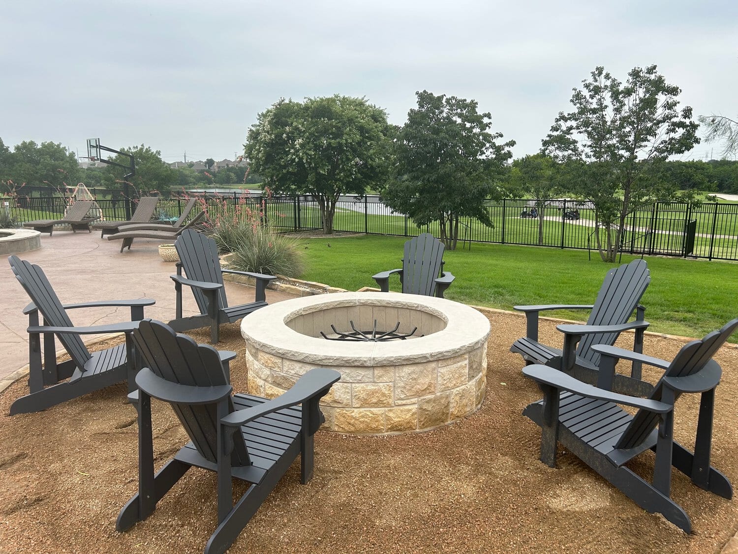 Outdoor Fireplace Installation Services in DFW built by Texas Best Fence & Patio
